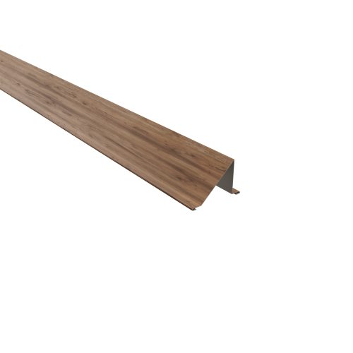 Schneefangblech 2000 mm | Stahl 0,50 mm | 35 µm Strukturpolyester | Holzoptik Eiche Schneefangblech | 2000 mm | Stahl 0,50 mm | 35 µm Strukturpolyester | Holzoptik Eiche #1