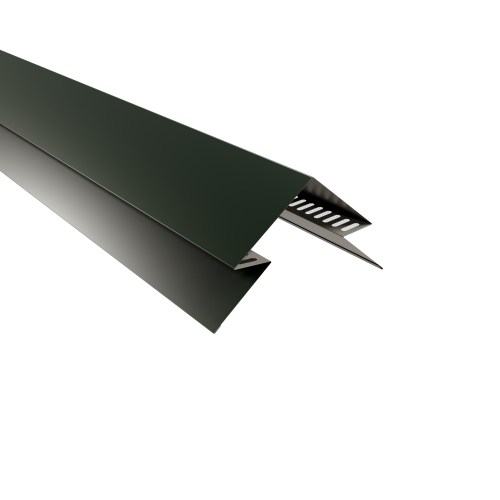 Selbstentlüftender First 2000 mm | Stahl 0,50 mm | 25 µm Polyester | RAL 6020 Chromoxidgrün Selbstentlüftender First | 2000 mm | Stahl 0,50 mm | 25 µm Polyester | RAL 6020 Chromoxidgrün #1