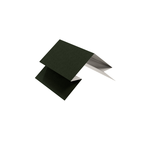 Verbindungsstück Selbstentlüftender First 250 mm | Stahl 0,50 mm | 80 µm Shimoco | RAL 6020 Chromoxidgrün Verbindungsstück Selbstentlüftender First