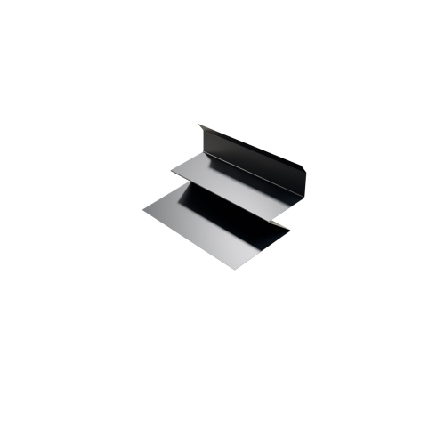 Verbindungsstück Selbstentlüftender Wandanschluss | 250 mm | Stahl 0,50 mm | 60 µm Puramid | RAL 7016 Anthrazitgrau #1