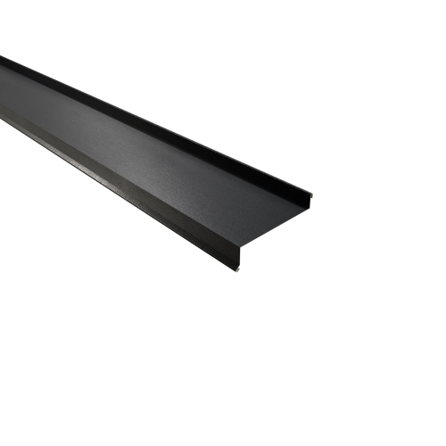 Sohlbank 2000 mm | Stahl 0,50 mm | 35 µm Mattpolyester | 23 Dunkelgrau Sohlbank