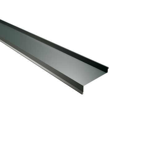 Sohlbank 2000 mm | Stahl 0,50 mm | 60 µm Puramid | RAL 6005 Moosgrün Sohlbank