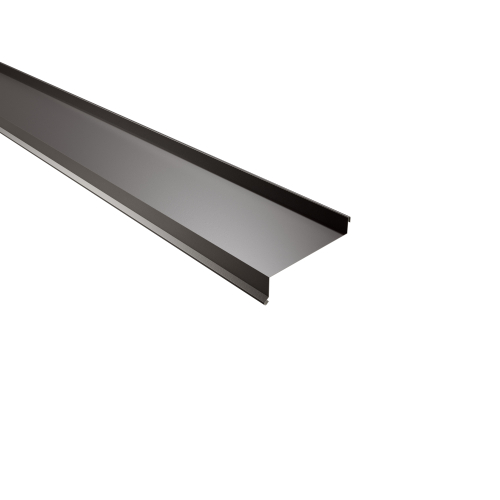 Sohlbank 2000 mm | Stahl 0,50 mm | 60 µm Puramid | RAL 7016 Anthrazitgrau Sohlbank