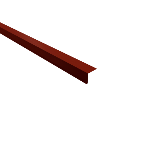 Traufenblech Typ 3 | 100° SONDERKANTTEIL | Stahl 0,50 mm | 35 µm Mattpolyester | 29 Rot Traufenblech Typ 3 | 100° | SONDERKANTTEIL | Stahl 0,50 mm | 35 µm Mattpolyester | 29 Rot #1