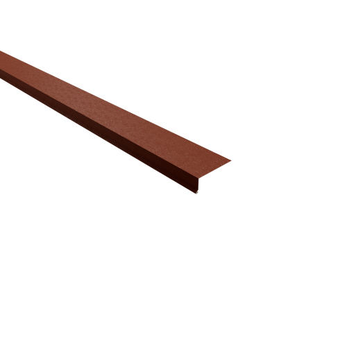 Traufenblech Typ 6 | 100° SONDERKANTTEIL | Stahl 0,50 mm | 80 µm Shimoco | RAL 8004 Kupferbraun Traufenblech Typ 6 | 100° | SONDERKANTTEIL | Stahl 0,50 mm | 80 µm Shimoco | RAL 8004 Kupferbraun #1