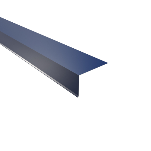Traufenblech Typ 7 | 95° SONDERKANTTEIL | Stahl 0,50 mm | 25 µm Polyester | RAL 5010 Enzianblau Traufenblech Typ 7 | 95° | SONDERKANTTEIL | Stahl 0,50 mm | 25 µm Polyester | RAL 5010 Enzianblau #1