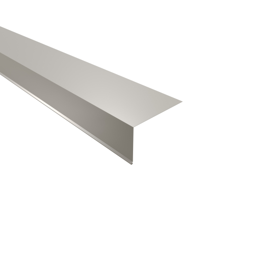 Traufenblech Typ 8 | 100° SONDERKANTTEIL | Stahl 0,75 mm | 25 µm Polyester | RAL 9002 Grauweiß Traufenblech Typ 8 | 100° | SONDERKANTTEIL | Stahl 0,75 mm | 25 µm Polyester | RAL 9002 Grauweiß #1