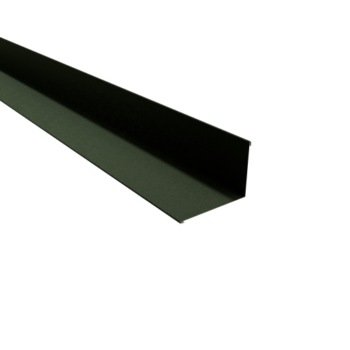 Wandanschluss Typ 1 | 90° SONDERKANTTEIL | Stahl 0,50 mm | 80 µm Shimoco | RAL 6020 Chromoxidgrün Wandanschluss Typ 1 | 90°