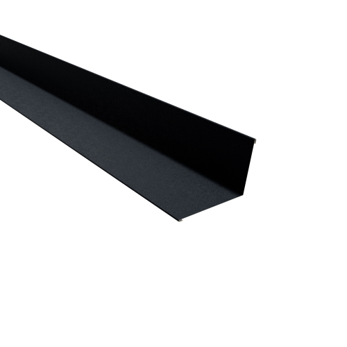 Wandanschluss Typ 3 | 100° SONDERKANTTEIL | Stahl 0,50 mm | 80 µm Shimoco | RAL 7016 Anthrazitgrau Wandanschluss Typ 3 | 100°
