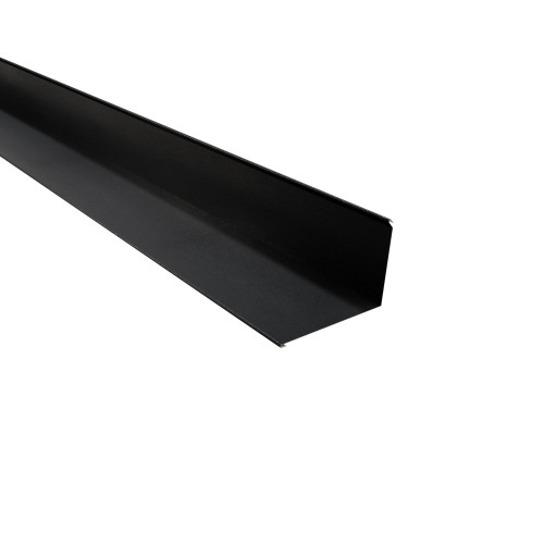 Wandanschluss Typ 5 | 95° SONDERKANTTEIL | Stahl 0,50 mm | 35 µm Mattpolyester | 23 Dunkelgrau Wandanschluss Typ 5 | 95°