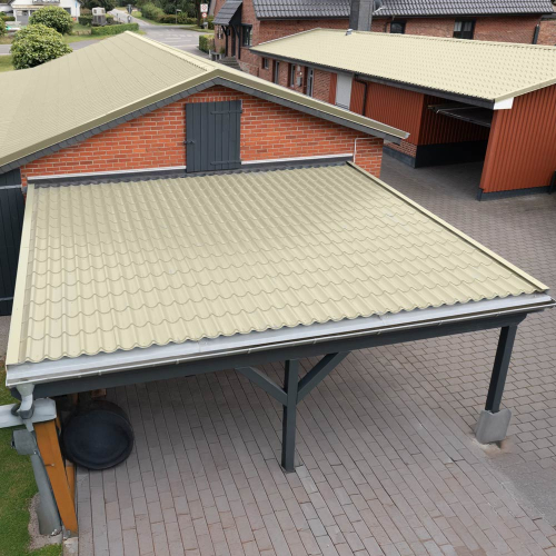 Pfannenblech Typ 2/1060 Stahl 0,50 mm | 25 µm Polyester | RAL 1015 Hellelfenbein | Anti-Tropf 110 Pfannenblech Typ 2/1060 | Stahl 0,50 mm | 25 µm Polyester | RAL 1015 Hellelfenbein | Anti-Tropf 110 #3