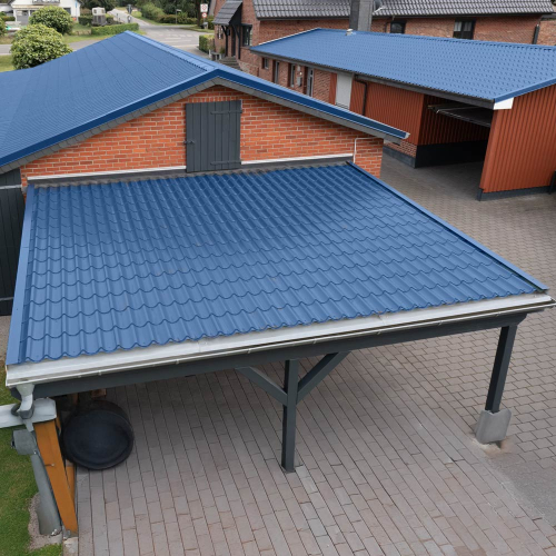 Pfannenblech Typ 2/1060 Stahl 0,50 mm | 25 µm Polyester | RAL 5010 Enzianblau | Anti-Tropf 110 Pfannenblech Typ 2/1060 | Stahl 0,50 mm | 25 µm Polyester | RAL 5010 Enzianblau | Anti-Tropf 110 #3