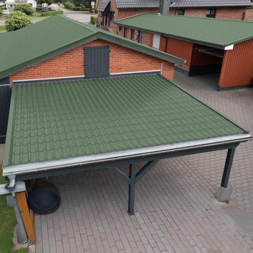 Pfannenblech Typ 2/1060 Stahl 0,50 mm | 25 µm Polyester | RAL 6011 Resedagrün | Anti-Tropf 110 Pfannenblech Typ 2/1060 | Stahl 0,50 mm | 25 µm Polyester | RAL 6011 Resedagrün | Anti-Tropf 110 #3