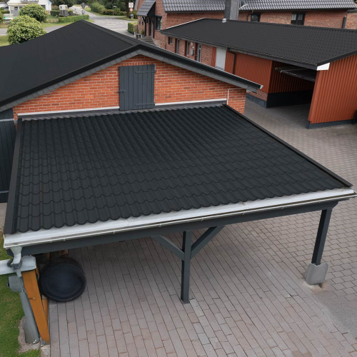 Pfannenblech Typ 2/1060 Stahl 0,50 mm | 25 µm Polyester | RAL 9005 Tiefschwarz | Anti-Tropf 110 Pfannenblech Typ 2/1060 | Stahl 0,50 mm | 25 µm Polyester | RAL 9005 Tiefschwarz | Anti-Tropf 110 #3