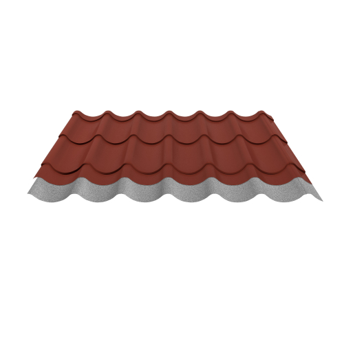 Pfannenblech Typ 2/1060 | Stahl 0,50 mm | 35 µm Mattpolyester | 29 Rot | Anti-Tropf 70 #2