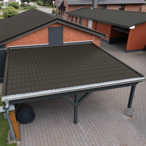 Pfannenblech Typ 2/1060 Stahl 0,50 mm | 35 µm Mattpolyester | 32 Dunkelbraun | Anti-Tropf 110 Pfannenblech Typ 2/1060 | Stahl 0,50 mm | 35 µm Mattpolyester | 32 Dunkelbraun | Anti-Tropf 110 #3