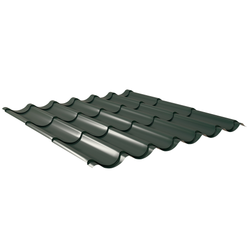 Pfannenblech Typ 2/1060 Aluminium 0,70 mm | 25 µm Polyester | RAL 6005 Moosgrün | Anti-Tropf 110 Pfannenblech Typ 2/1060 | Aluminium 0,70 mm | 25 µm Polyester | RAL 6005 Moosgrün | Anti-Tropf 110 #1