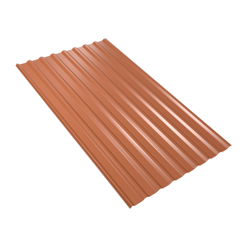 Trapezblech W-20/1100 | 60x Palette | 2000 mm Stahl 0,50 mm | 25 µm Polyester | RAL 8004 Kupferbraun | 60 Stk. pro Palette Trapezblech W-20/1100 | 60x Palette | 2000 mm | Stahl 0,50 mm | 25 µm Polyester | RAL 8004 Kupferbraun | 60 Stk. pro Palette #1
