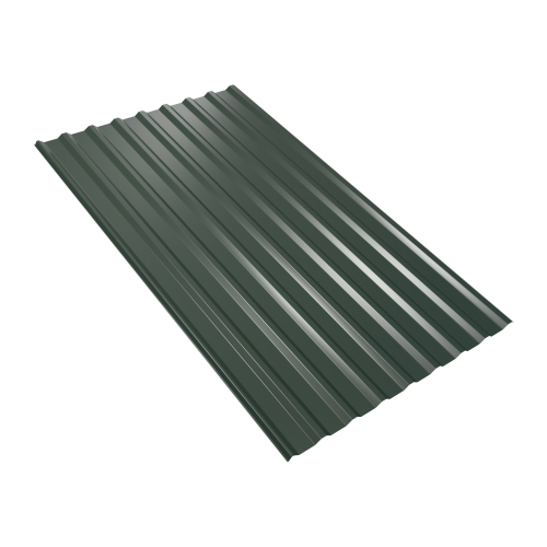 Trapezblech W-20/1100 | 60x Palette | 2000 mm | Stahl 0,50 mm | 25 µm Polyester | RAL 6020 Chromoxidgrün | 60 Stk. pro Palette #1
