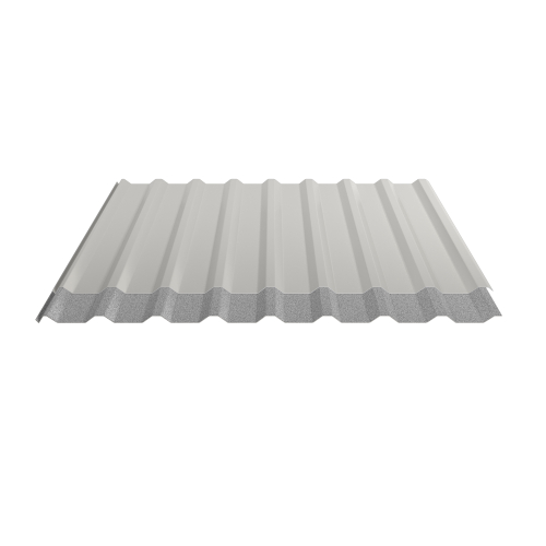Trapezblech W-20/1100 | Dachprofil | Stahl 0,50 mm | 25 µm Polyester | RAL 9002 Grauweiß | Anti-Tropf 200 #2