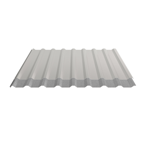 Trapezblech W-20/1100 | Dachprofil | Stahl 0,75 mm | 60 µm Puramid | RAL 9002 Grauweiß | Anti-Tropf 70 #2