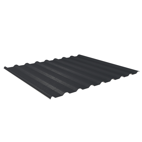 Trapezblech W-20/1100 | Dachprofil | Stahl 0,50 mm | 80 µm Shimoco | RAL 7016 Anthrazitgrau #1