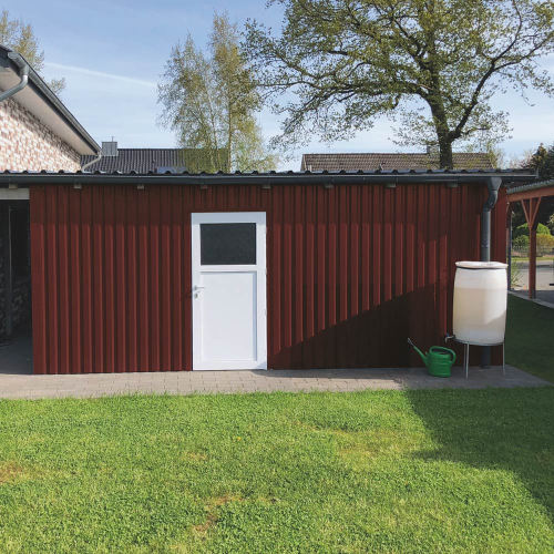 Trapezblech W-20/1100 mit Zusatzprägung | Wandprofil Stahl 0,50 mm | 80 µm Shimoco | RAL 3009 Oxidrot Trapezblech W-20/1100 mit Zusatzprägung | Wandprofil | Stahl 0,50 mm | 80 µm Shimoco | RAL 3009 Oxidrot #2