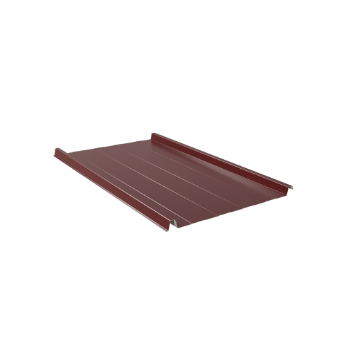 Trapezblech W-33/500 mit Tiefsickenprägung | Stahl 0,50 mm | 25 µm Polyester | RAL 3005 Weinrot #1