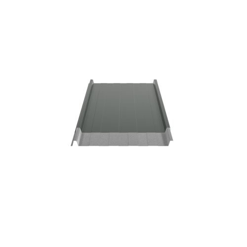 Trapezblech W-33/500 mit Tiefsickenprägung | Stahl 0,50 mm | 25 µm Polyester | RAL 6020 Chromoxidgrün | Anti-Tropf 70 #2