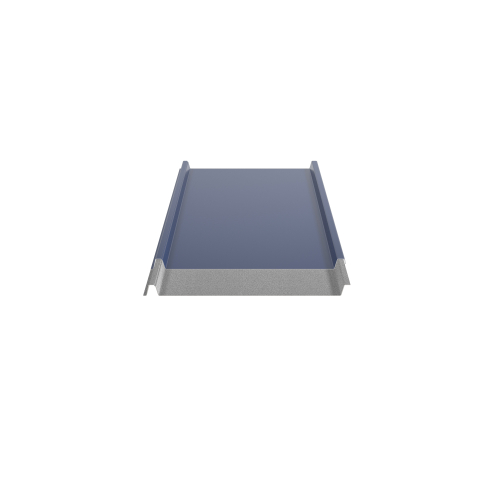 Trapezblech W-33/500 ohne Tiefsickenprägung | Stahl 0,50 mm | 25 µm Polyester | RAL 5010 Enzianblau | Anti-Tropf 110 #2