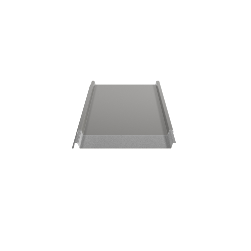 Trapezblech W-33/500 ohne Tiefsickenprägung | Stahl 0,50 mm | 25 µm Polyester | RAL 9007 Graualuminium | Anti-Tropf 110 #2