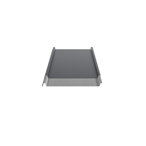Trapezblech W-33/500 ohne Tiefsickenprägung | Stahl 0,50 mm | 60 µm Puramid | RAL 7016 Anthrazitgrau | Anti-Tropf 70 #2