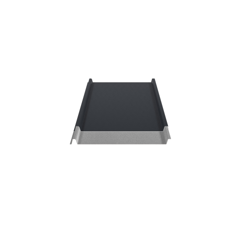 Trapezblech W-33/500 ohne Tiefsickenprägung | Stahl 0,50 mm | 80 µm Shimoco | RAL 7016 Anthrazitgrau | Anti-Tropf 110 #2