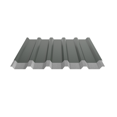 Trapezblech W-35/1035 | Dachprofil | Stahl 0,50 mm | 25 µm Polyester | RAL 6020 Chromoxidgrün | Anti-Tropf 70 #2