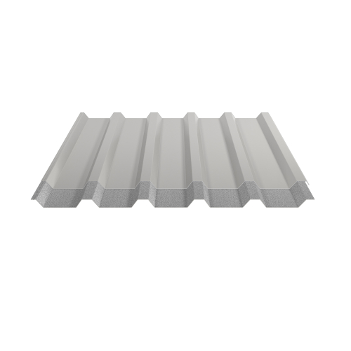 Trapezblech W-35/1035 | Dachprofil | Stahl 0,50 mm | 25 µm Polyester | RAL 7035 Lichtgrau | Anti-Tropf 70 #2