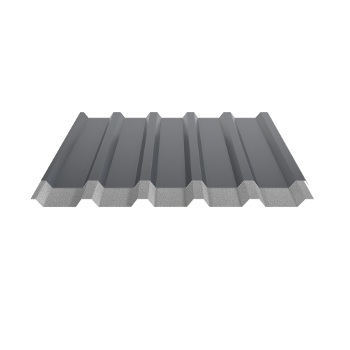 Trapezblech W-35/1035 | Dachprofil | Stahl 0,50 mm | 25 µm Polyester | RAL 7016 Anthrazitgrau | Anti-Tropf 200 #2