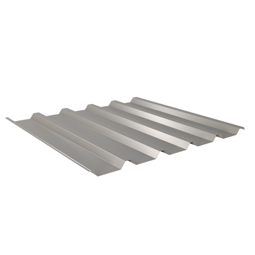 Trapezblech W-35/1035 | Dachprofil | Stahl 0,50 mm | 25 µm Polyester | RAL 9007 Graualuminium #1