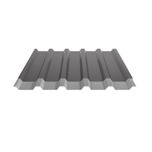 Trapezblech W-35/1035 | Dachprofil | Stahl 0,63 mm | 25 µm Polyester | RAL 8017 Schokoladenbraun | Anti-Tropf 70 #2