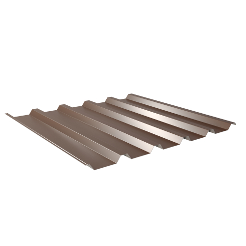 Trapezblech W-35/1035 | Dachprofil Stahl 0,75 mm | 25 µm Polyester | RAL 8011 Nussbraun | Anti-Tropf 200 Trapezblech W-35/1035 | Dachprofil | Stahl 0,75 mm | 25 µm Polyester | RAL 8011 Nussbraun | Anti-Tropf 200 #1