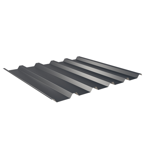 Trapezblech W-35/1035 | Dachprofil | Stahl 0,50 mm | 60 µm Puramid | RAL 7016 Anthrazitgrau #1