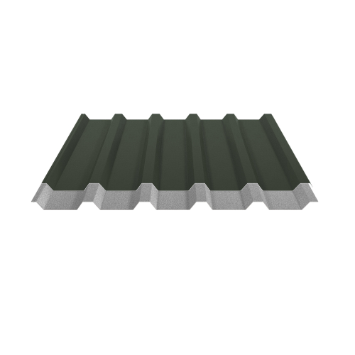 Trapezblech W-35/1035 | Dachprofil | Stahl 0,50 mm | 80 µm Shimoco | RAL 6020 Chromoxidgrün | Anti-Tropf 70 #2