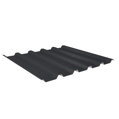 Trapezblech W-35/1035 | Dachprofil Stahl 0,50 mm | 80 µm Shimoco | RAL 7016 Anthrazitgrau Trapezblech W-35/1035 | Dachprofil | Stahl 0,50 mm | 80 µm Shimoco | RAL 7016 Anthrazitgrau #1