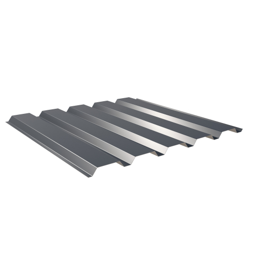 Trapezblech W-35/1035 | Wandprofil | Stahl 0,50 mm | 25 µm Polyester | RAL 7016 Anthrazitgrau #1