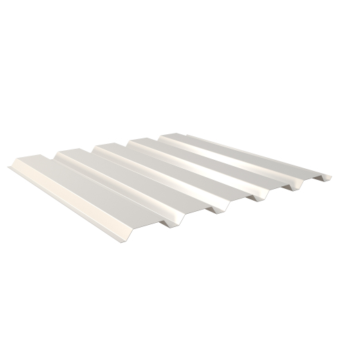 Trapezblech W-35/1035 | Wandprofil | Stahl 0,50 mm | 25 µm Polyester | RAL 9010 Reinweiß #1