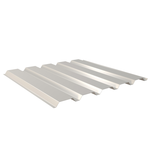 Trapezblech W-35/1035 | Wandprofil | Stahl 0,50 mm | 25 µm Polyester | RAL 9002 Grauweiß #1