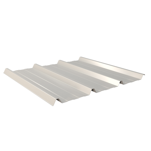 Trapezblech W-45/1000 | Dachprofil | Stahl 0,75 mm | 60 µm Puramid | RAL 9002 Grauweiß #1