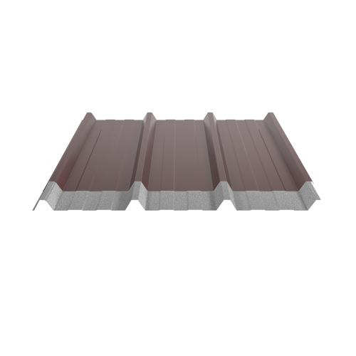 Trapezblech W-45/1000 | Stahl 0,50 mm | 25 µm Polyester | RAL 3005 Weinrot | Anti-Tropf 200 #2