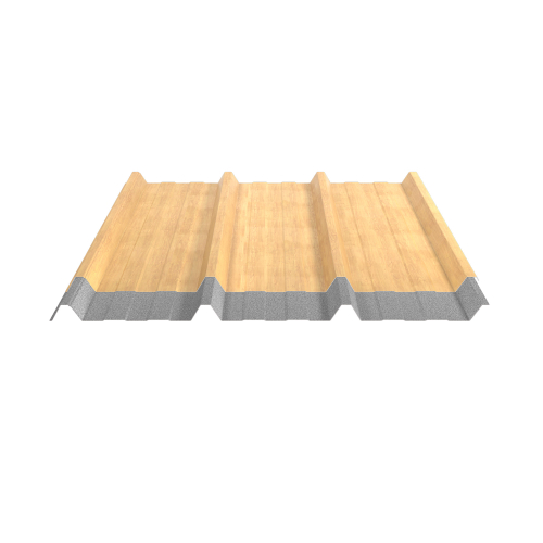 Trapezblech W-45/1000 Stahl 0,50 mm | 35 µm Strukturpolyester | Holzoptik Ahorn | Anti-Tropf 70 Trapezblech W-45/1000 | Stahl 0,50 mm | 35 µm Strukturpolyester | Holzoptik Ahorn | Anti-Tropf 70 #2