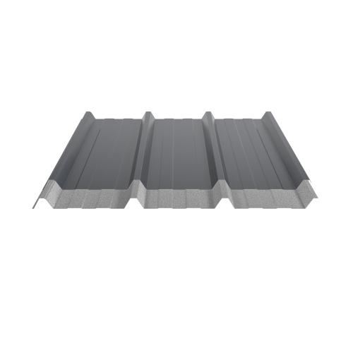 Trapezblech W-45/1000 | Stahl 0,50 mm | 25 µm Polyester | RAL 7016 Anthrazitgrau | Anti-Tropf 110 #2