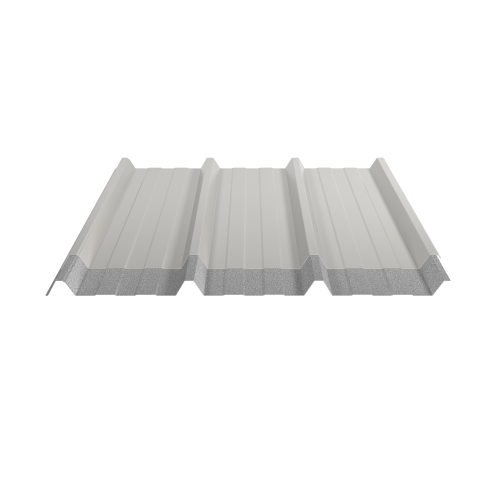 Trapezblech W-45/1000 | Stahl 0,50 mm | 25 µm Polyester | RAL 9002 Grauweiß | Anti-Tropf 110 #2